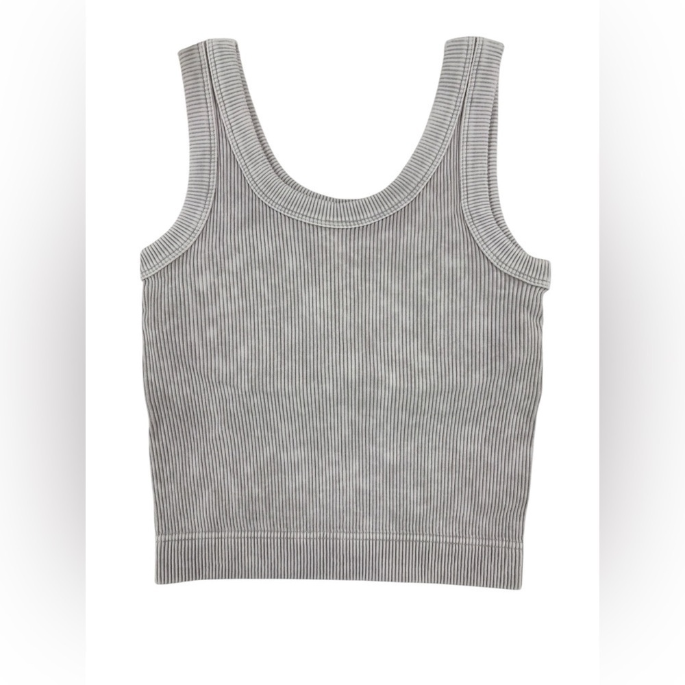 Bone Ribbed Women's Tank Top - Picture 2 of 3